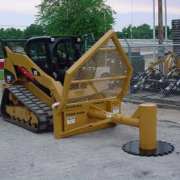 Hyd Rotating Tree Saw